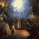 a screenshot of The Four Lords in Resident Evil Village